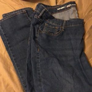Size 18 petite Old navy super skinny jeans